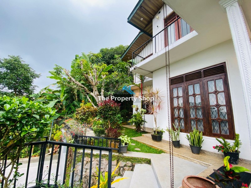 .5 perches with 02 story house for sale in Hanthana* Ideal for Residence purpose.*06 Bedrooms with 01 Attach bathroom and 02 Common bathrooms , pantry, living. Good environment.* Parking available for 02 vehicles in front space.* Water, Electricity, telephone facilities are available. * Documents in order• Excellent view environment. • This Location is situated to very close to Hanthana Main road (only 600m)• Good neighborhood.• Quiet natural surroundings.• Walking distance to Kandy hospital• Easy access to kandy• Taxi Stand, Shops, mini Supermarkets, Bank: few minutes. • Price can be Negotiable☆ : Kandy town 2 kmCall us for an appointment to visit the property.Please contact us for more Details: Hotline - 0777 507501 Genuine buyers only.NO BROKERS PLEASE..Visit our website for more properties.